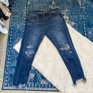 American Eagle Hi-Rise Girlfriend Jeans